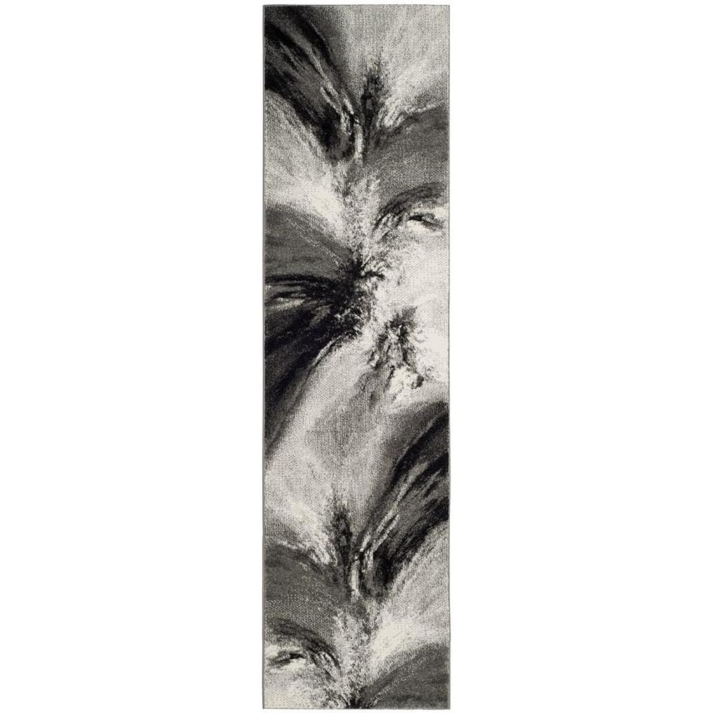 GLACIER, GREY / MULTI, 2'-3" X 6', Area Rug