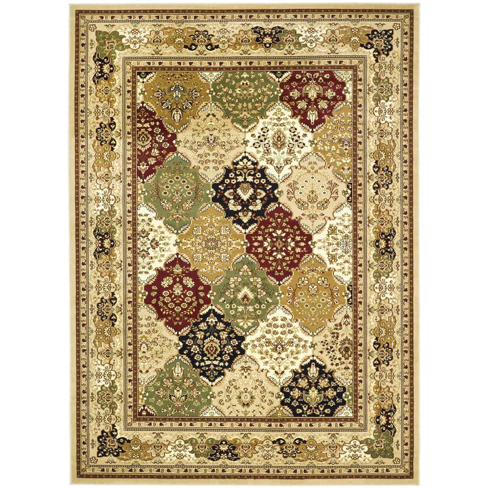 LYNDHURST, MULTI / BEIGE, 9' X 12', Area Rug