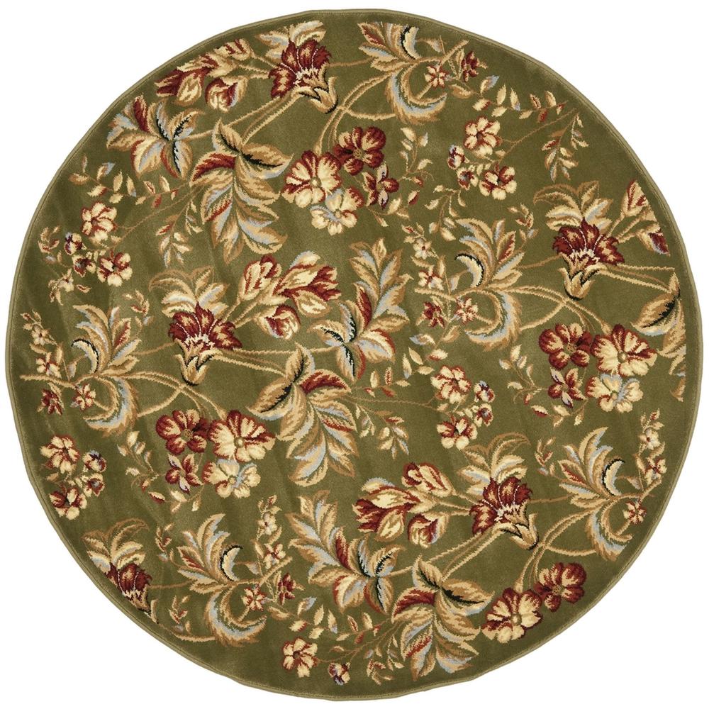 LYNDHURST, SAGE, 8' X 8' Round, Area Rug
