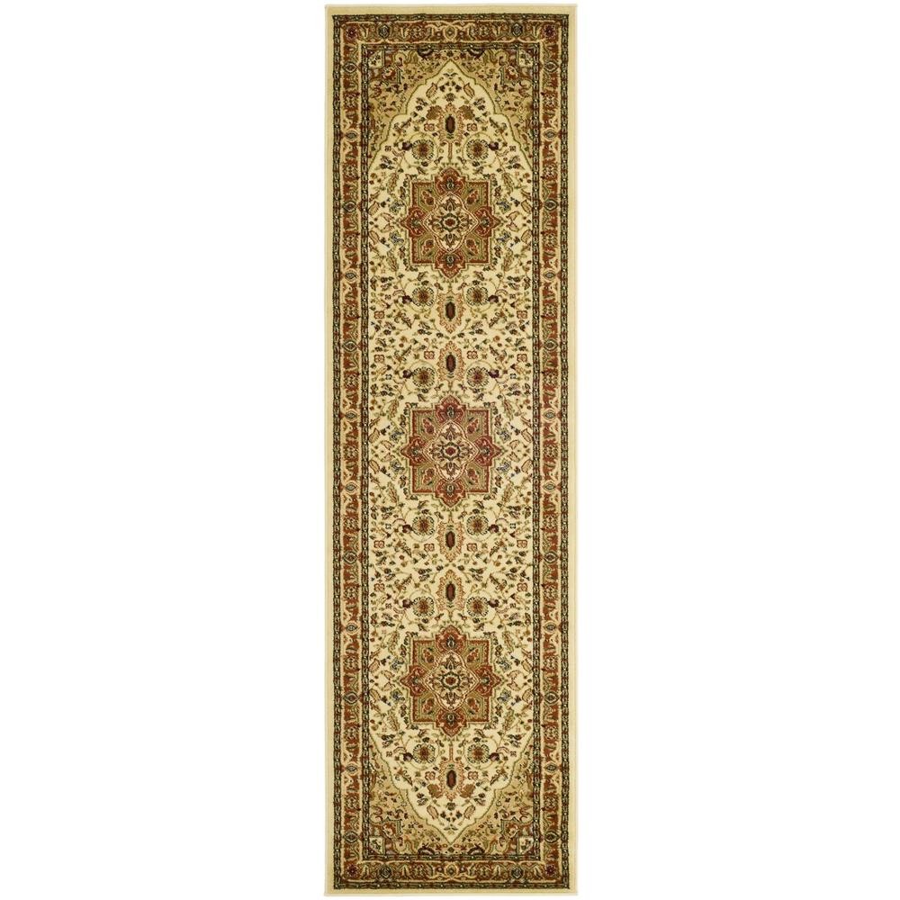 LYNDHURST, IVORY / RUST, 2'-3" X 6', Area Rug, LNH330R-26