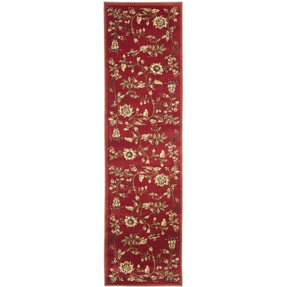 LYNDHURST, RED / MULTI, 2'-3" X 8', Area Rug, LNH552-4091-28