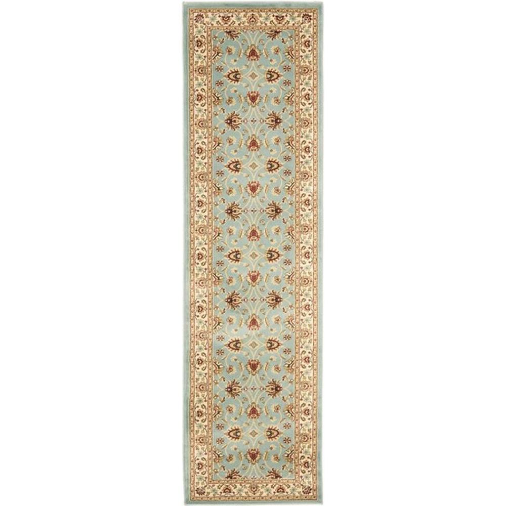 LYNDHURST, BLUE / IVORY, 2'-3" X 8', Area Rug, LNH553-6512-28