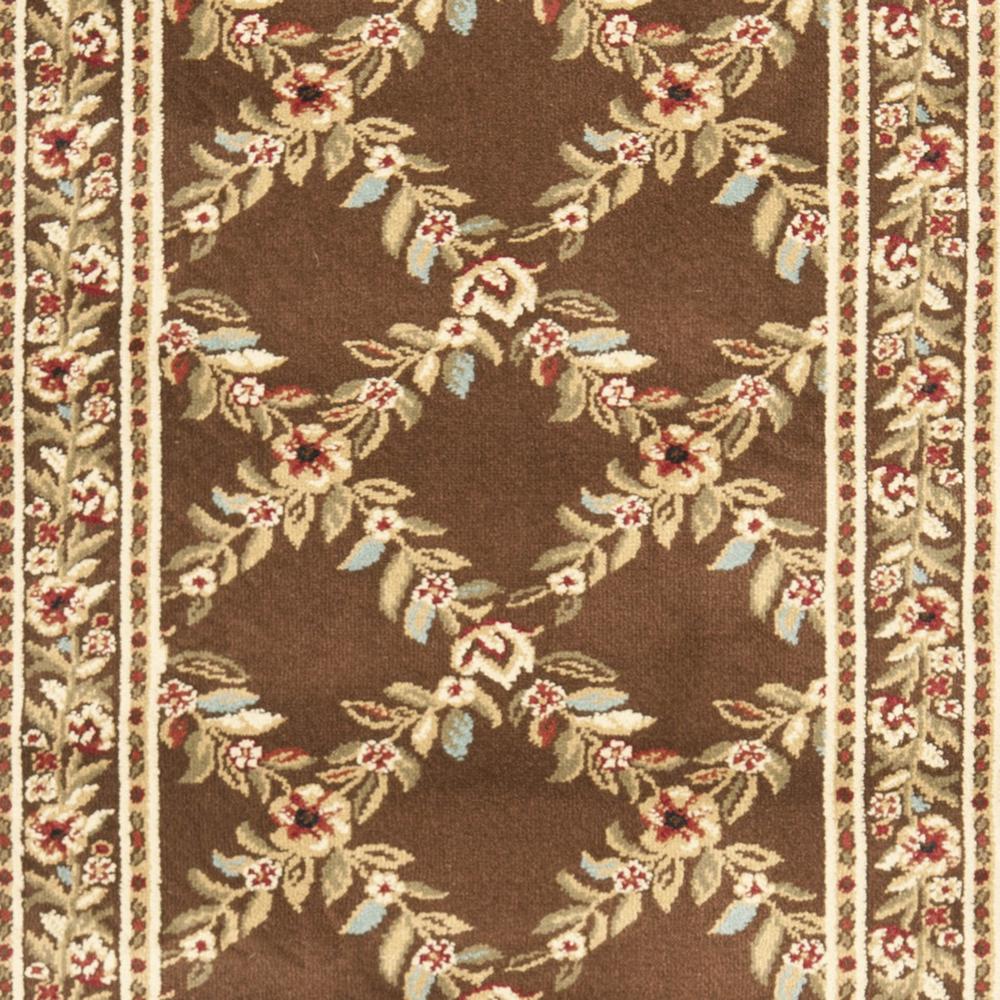 LYNDHURST, BROWN / BROWN, 2'-3" X 8', Area Rug, LNH557-2525-28