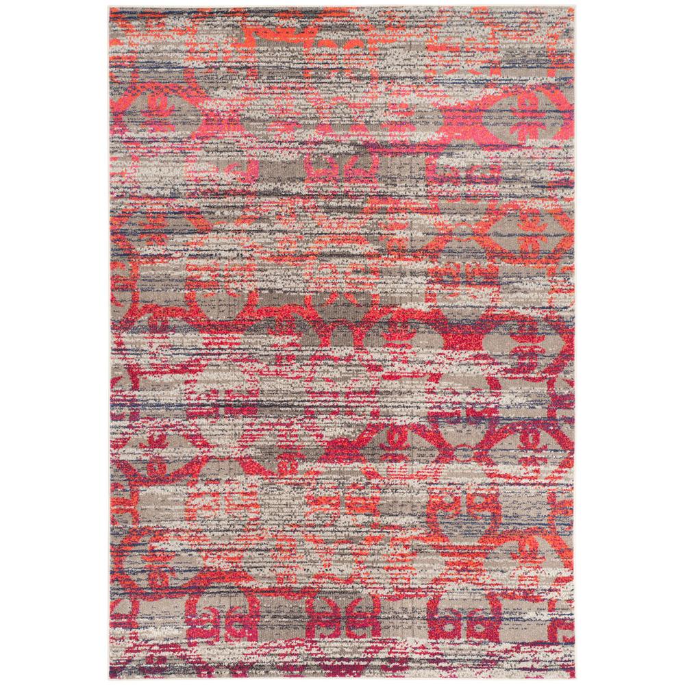 MONACO, GREY / MULTI, 6'-7" X 9'-2", Area Rug, MNC217G-6