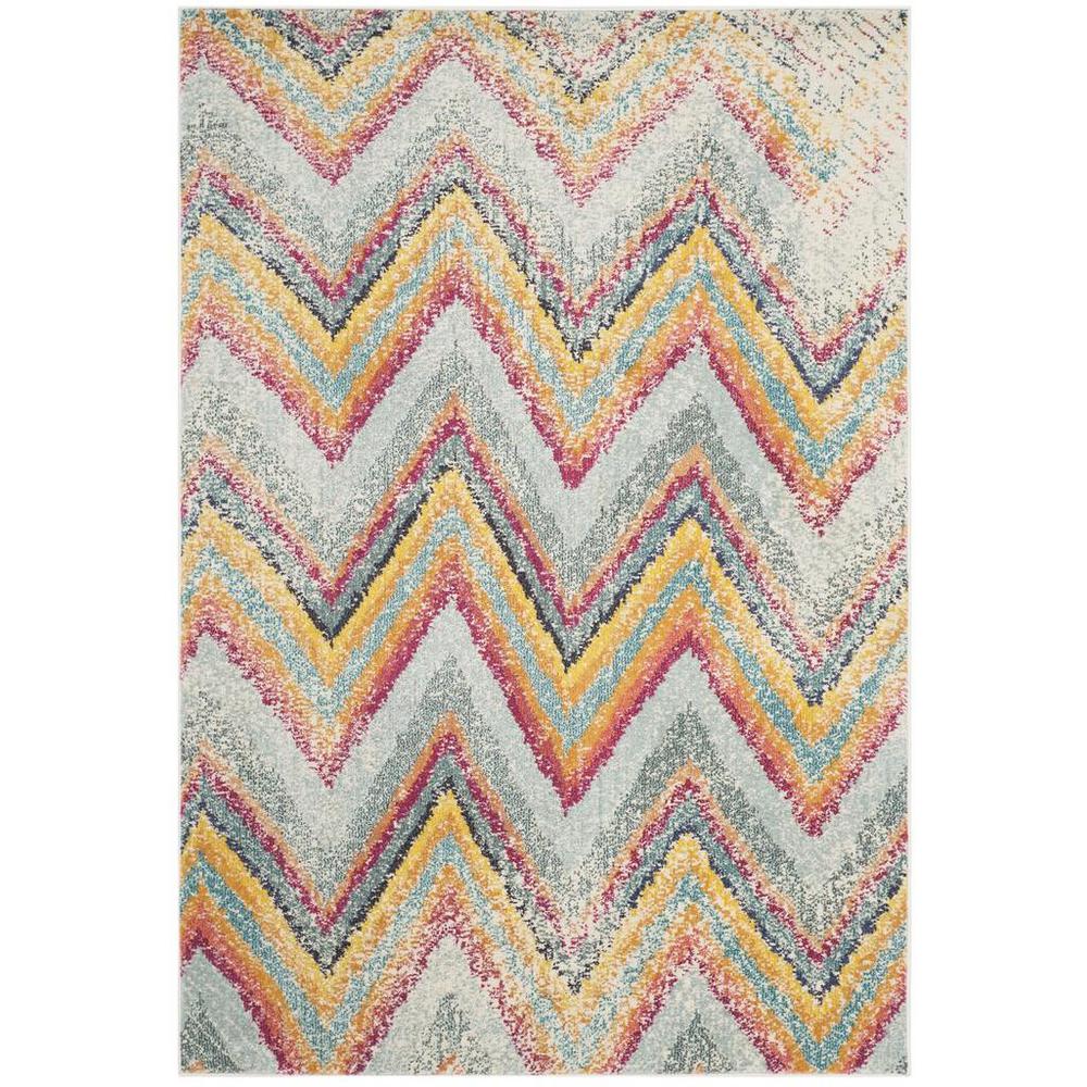 MONACO, MULTI, 6'-7" X 9'-2", Area Rug, MNC220F-6