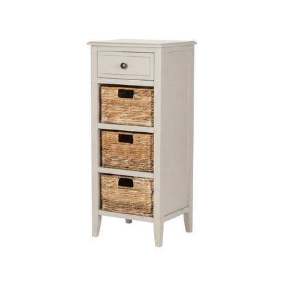 Light Gray, Storage Side Table, Storage Drawer, Quality Build