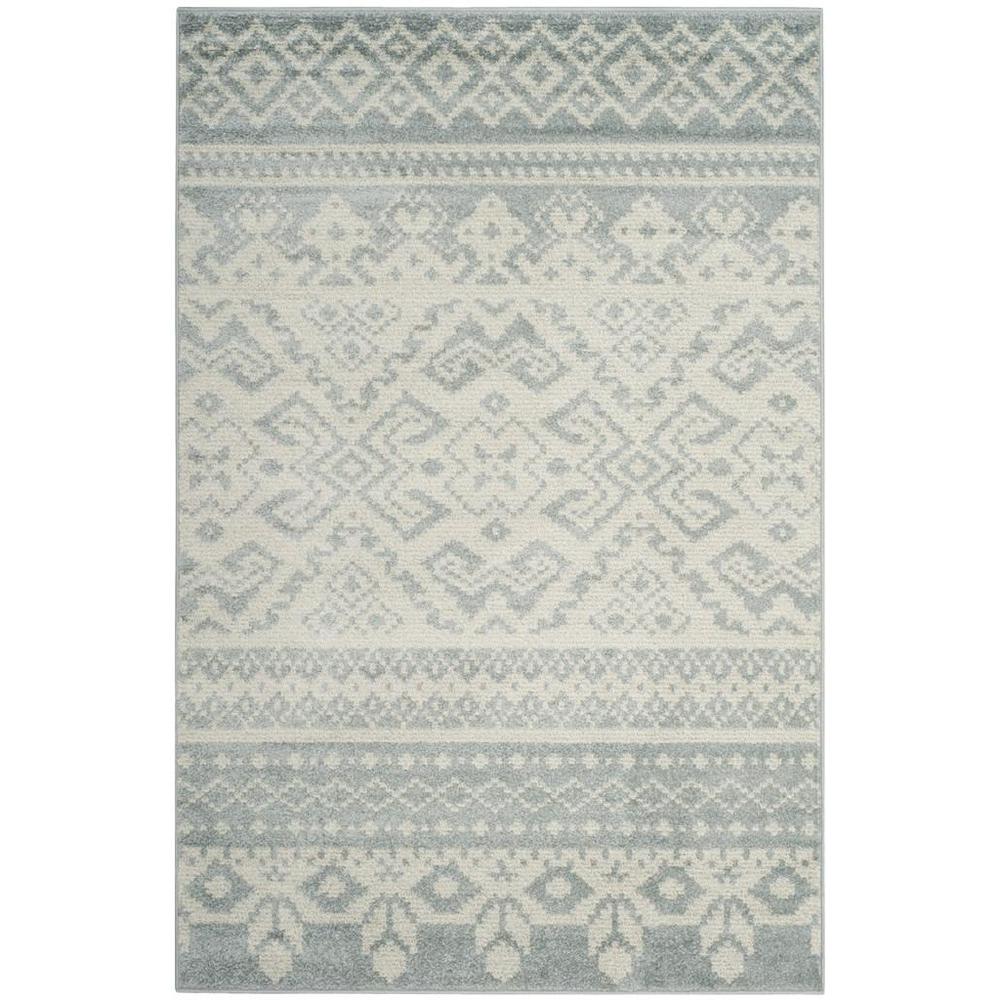 Adirondack, SLATE / IVORY, 8' X 10', Area Rug, ADR107T-8