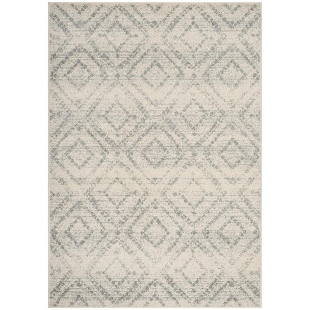Adirondack, IVORY / LIGHT BLUE, 6' X 9', Area Rug, ADR131T-6