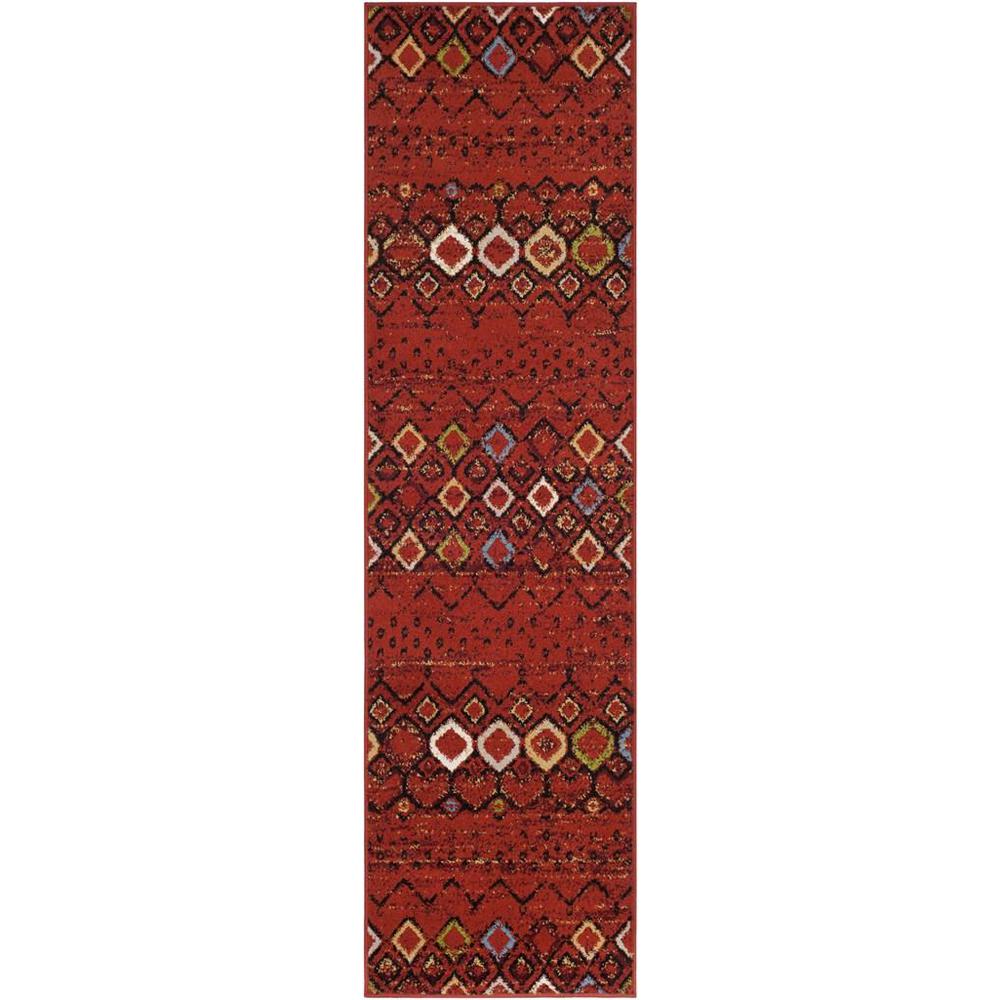 AMSTERDAM, TERRACOTTA / MULTI, 2'-3" X 6', Area Rug