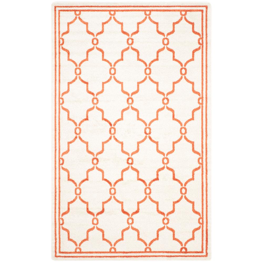 AMHERST, BEIGE / ORANGE, 4' X 6', Area Rug, AMT414F-4
