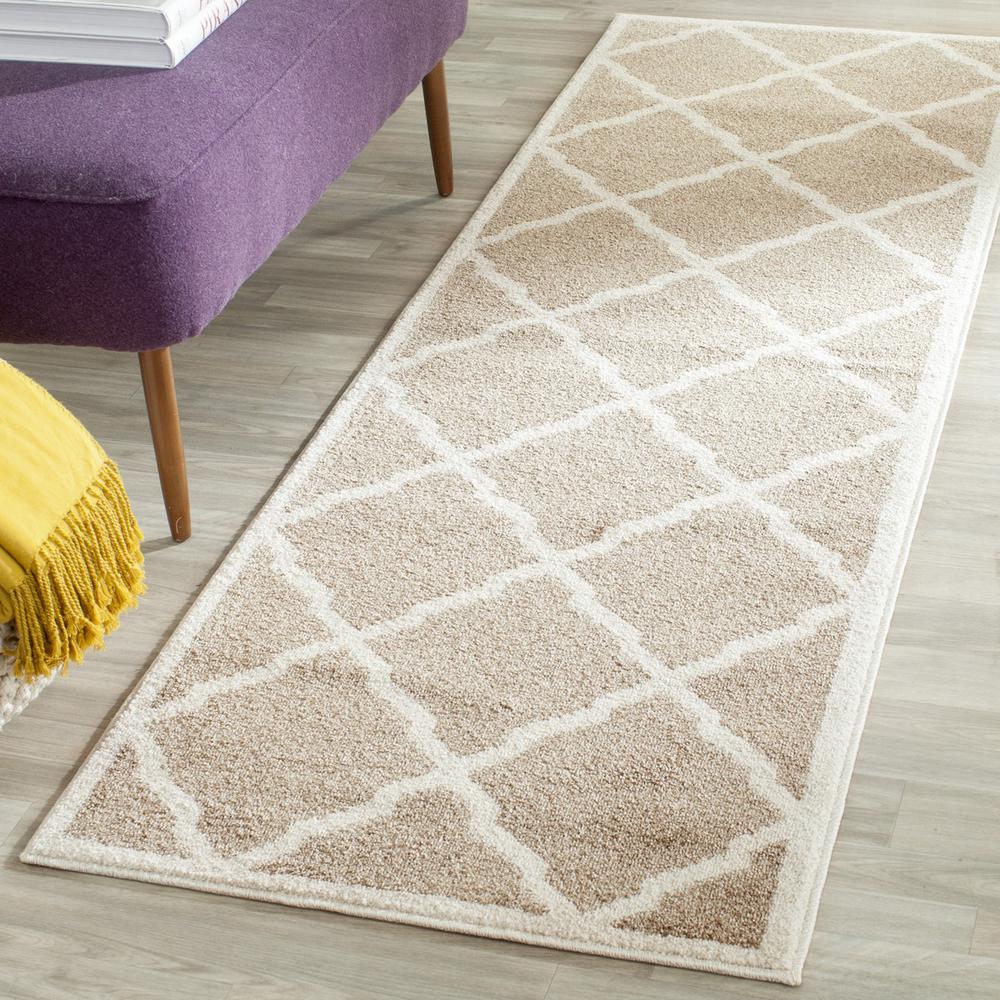 AMHERST, WHEAT / BEIGE, 2'-3" X 9', Area Rug, AMT421S-29
