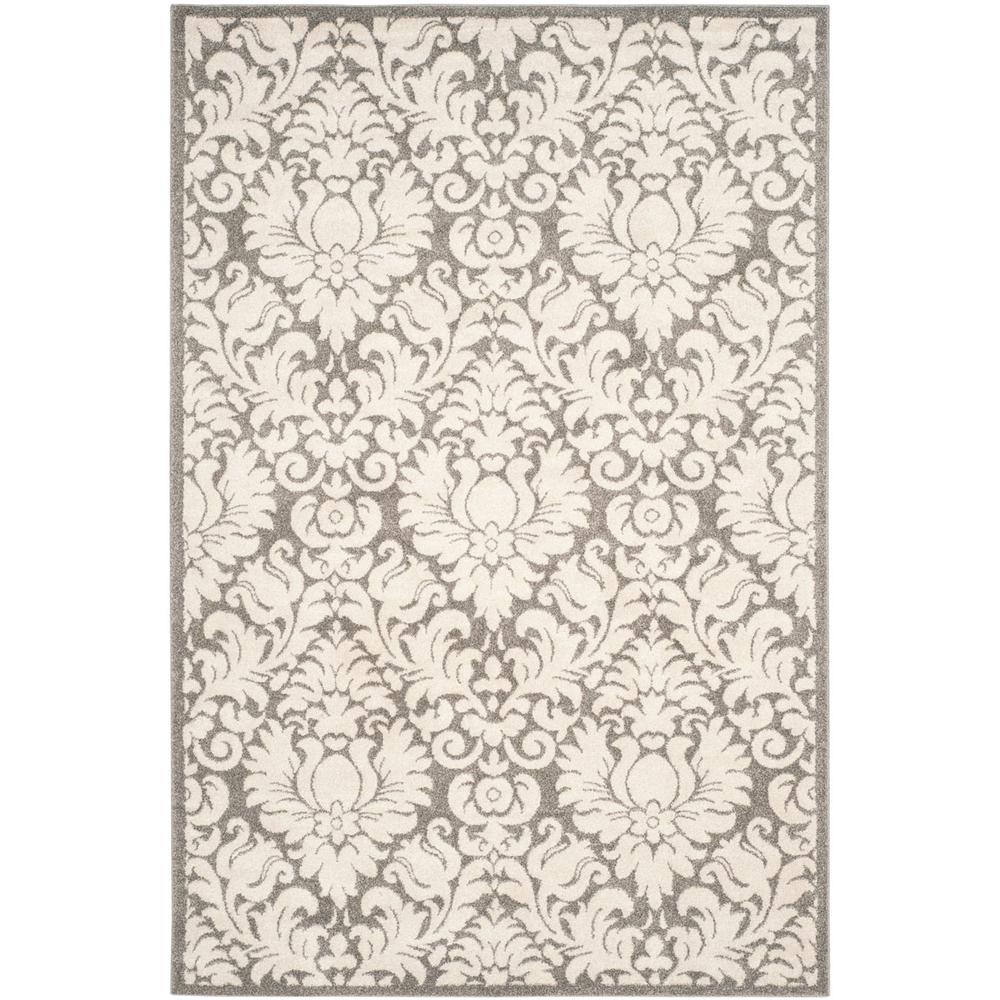 AMHERST, DARK GREY / BEIGE, 6' X 9', Area Rug, AMT427R-6