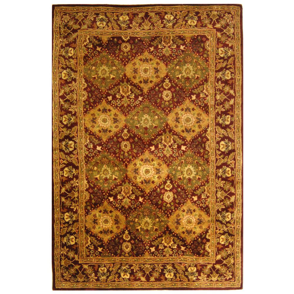ANTIQUITY, WINE, 7'-6" X 9'-6", Area Rug