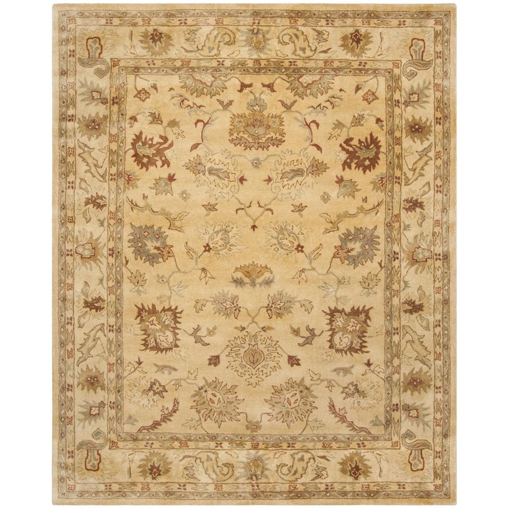 BERGAMA, TAUPE / IVORY, 9' X 12', Area Rug