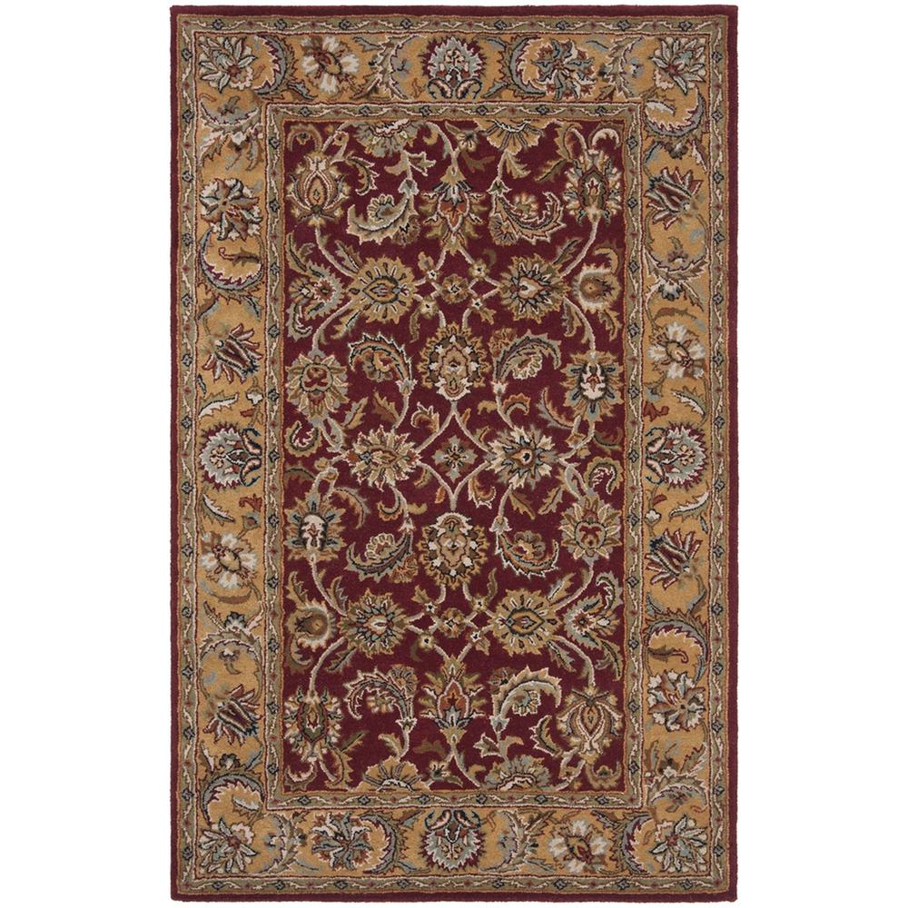 CLASSIC, RUST / CAMEL, 5' X 8', Area Rug