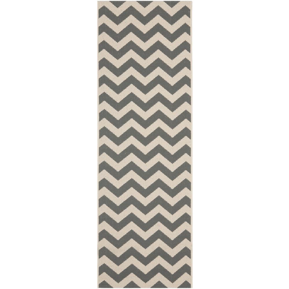 COURTYARD, GREY / BEIGE, 2'-3" X 6'-7", Area Rug, CY6244-246-27