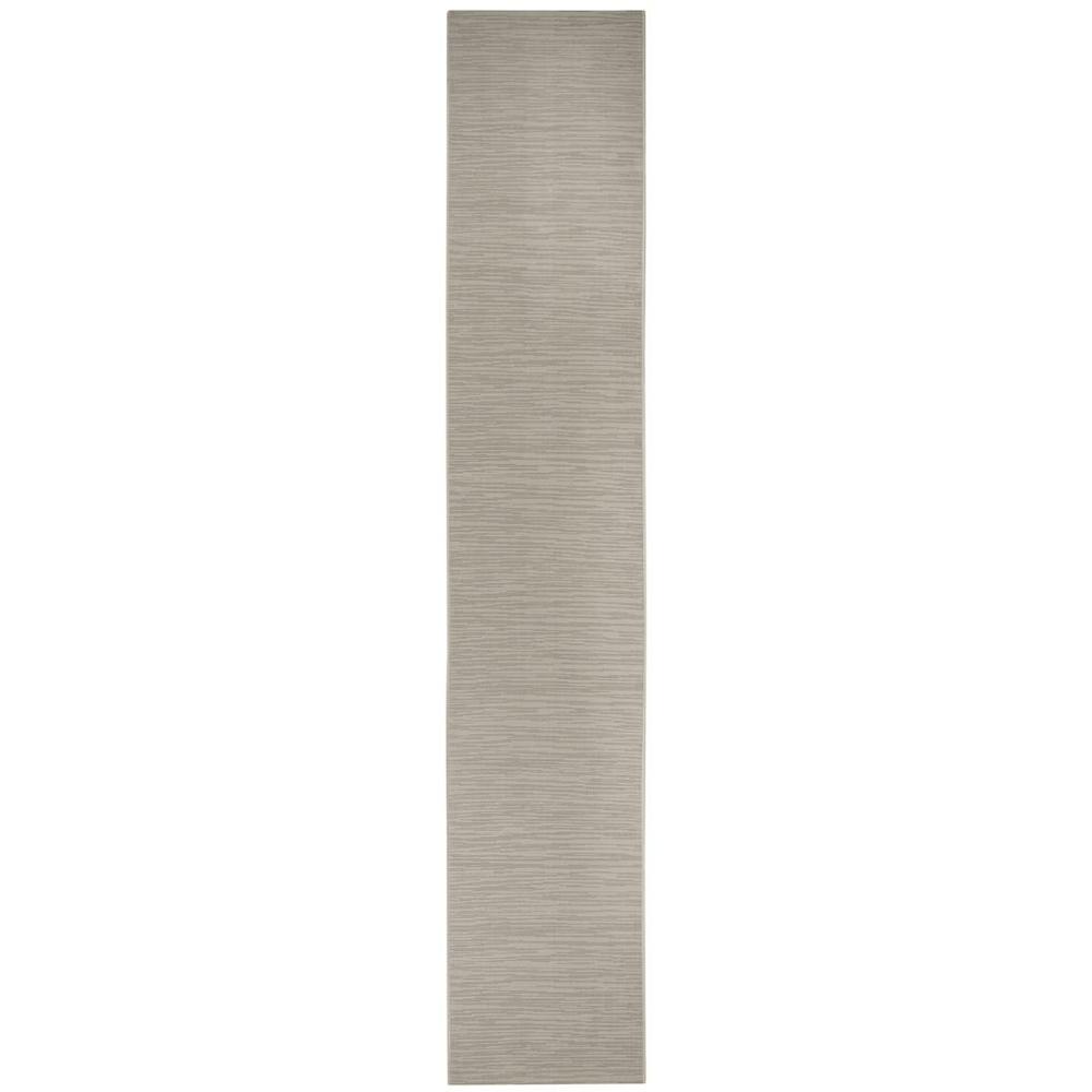 COURTYARD, LIGHT GREY, 2'-3" X 8', Area Rug