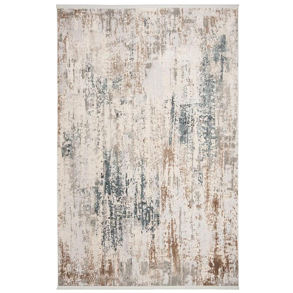 ECLIPSE 100, BEIGE / GREY, 6' X 9', Area Rug, ECL184B-6