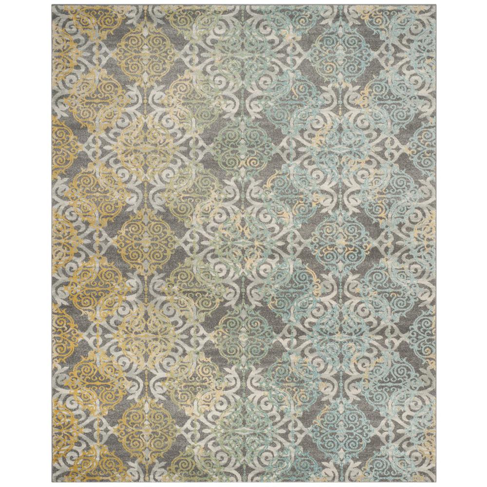 EVOKE, GREY / IVORY, 9' X 12', Area Rug, EVK230D-9