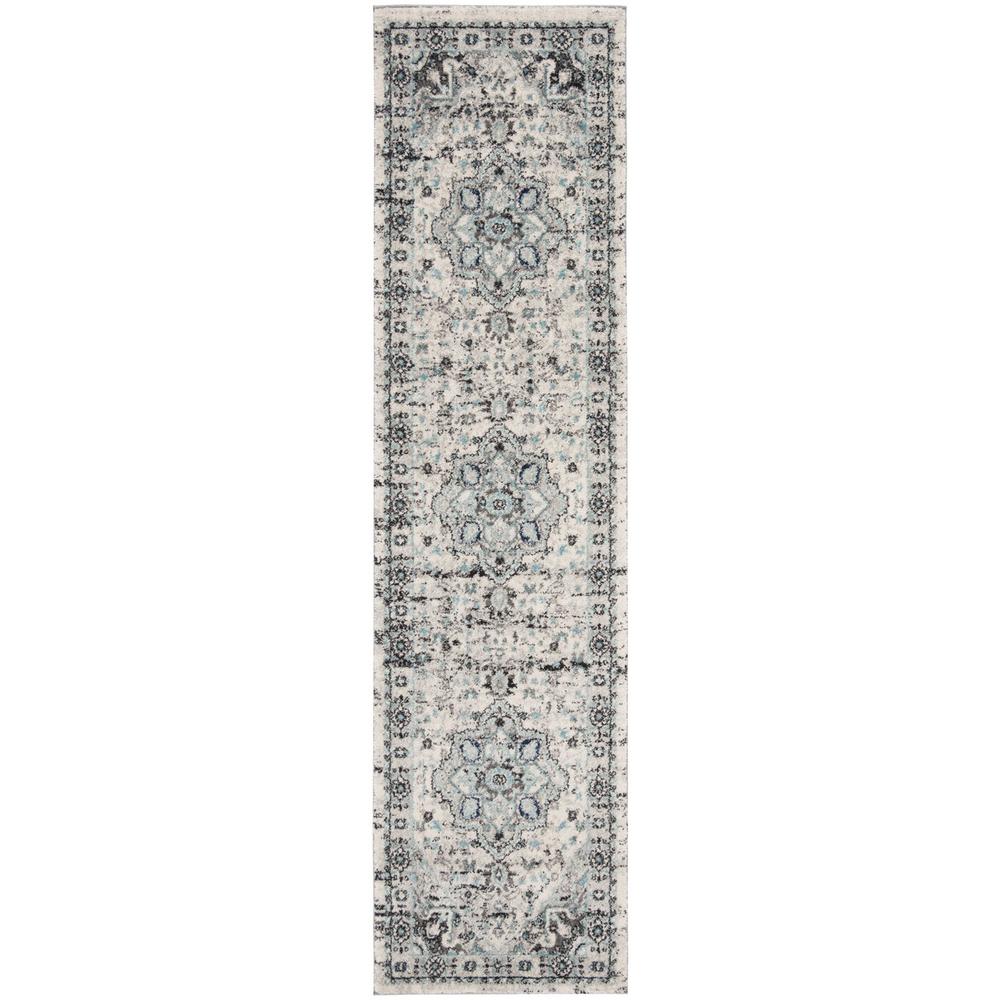 MADISON 900, LIGHT GREY / BLUE, 8' X 10', Area Rug, MAD924F-8