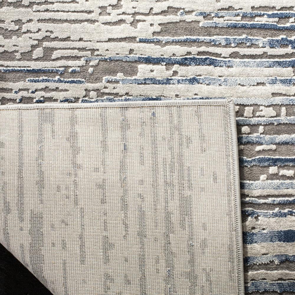 MEADOW 100, GREY / LIGHT GREY, 8' X 10', Area Rug