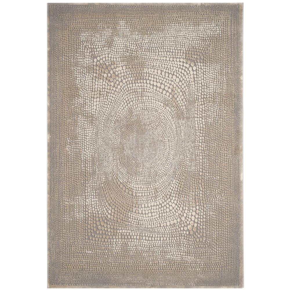 MEADOW, IVORY / GREY, 6'-7" X 9', Area Rug, MDW333A-6