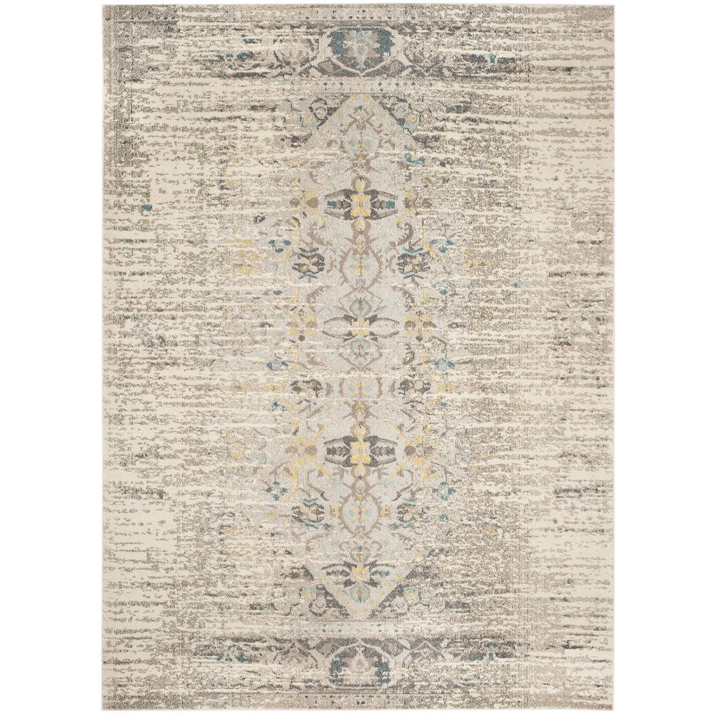 MONACO, GREY / MULTI, 8' X 10', Area Rug, MNC209G-810
