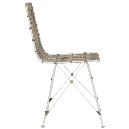MINERVA WICKER DINING CHAIR, WIK6510C-SET2