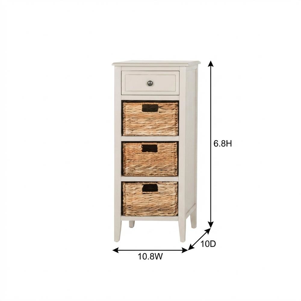 Light Gray, Storage Side Table, Storage Drawer, Quality Build