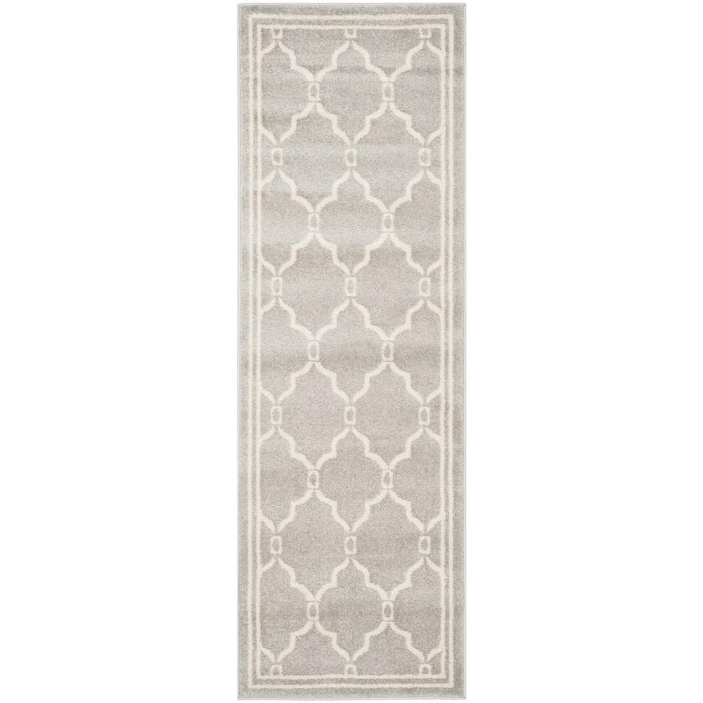 AMHERST, LIGHT GREY / IVORY, 2'-3" X 22', Area Rug, AMT414B-222