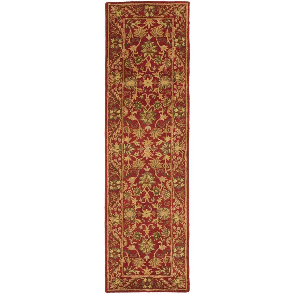 ANTIQUITY, RED / RED, 2'-3" X 4', Area Rug
