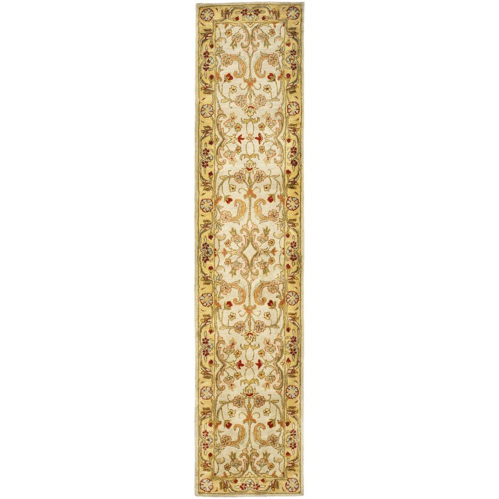 CLASSIC, GREY / LIGHT GOLD, 2'-3" X 4', Area Rug