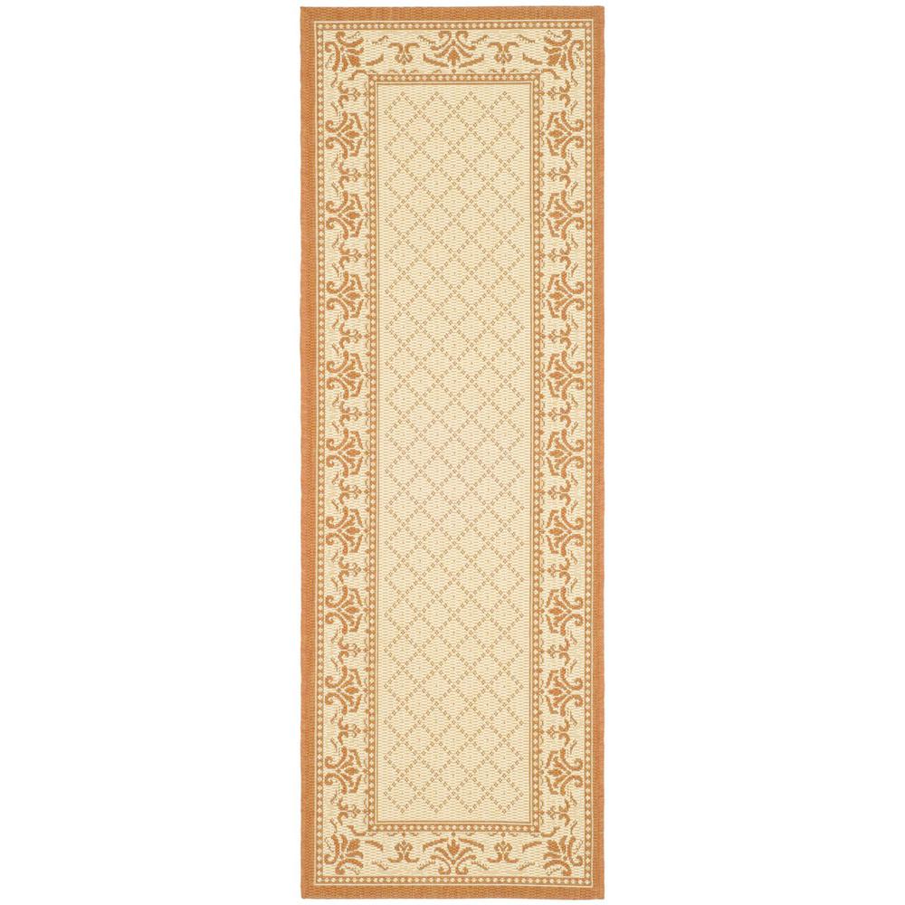 COURTYARD, NATURAL / TERRA, 4' X 5'-7", Area Rug, CY0901-3201-4