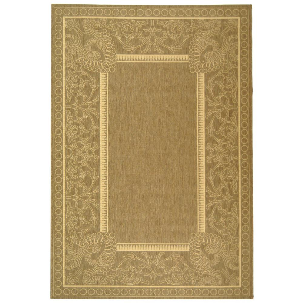 COURTYARD, BROWN / NATURAL, 2'-3" X 6'-7", Area Rug, CY2965-3009-27