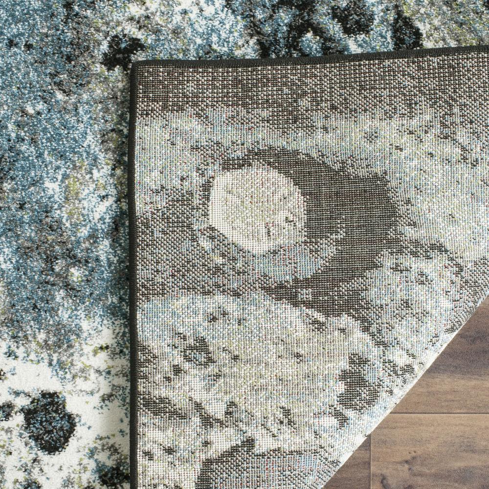 GLACIER, BLUE / MULTI, 8' X 10', Area Rug, GLA124B-8