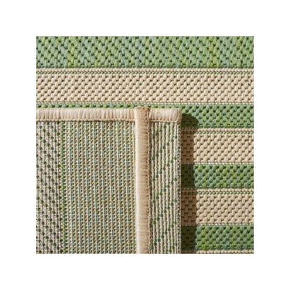 COURTYARD, GREEN / BEIGE, 5'-3" X 7'-7", Area Rug, CY6062-244-5