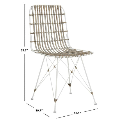 MINERVA WICKER DINING CHAIR, WIK6510C-SET2