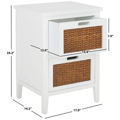JONAH TWO DRAWER END TABLE, AMH6531D