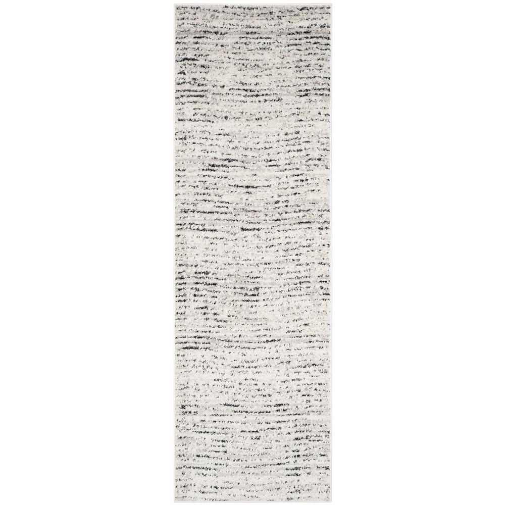 Adirondack, IVORY / SILVER, 2'-6" X 22', Area Rug, ADR117B-222