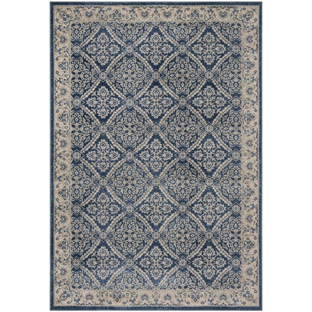 BRENTWOOD, NAVY / CREME, 9' X 12', Area Rug, BNT863N-9