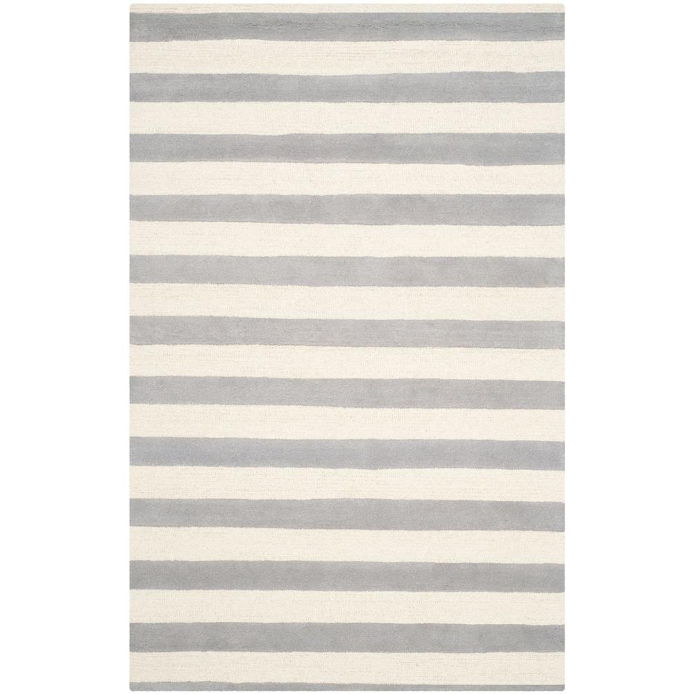 CAMBRIDGE, GREY / IVORY, 9' X 12', Area Rug, CAM154A-9