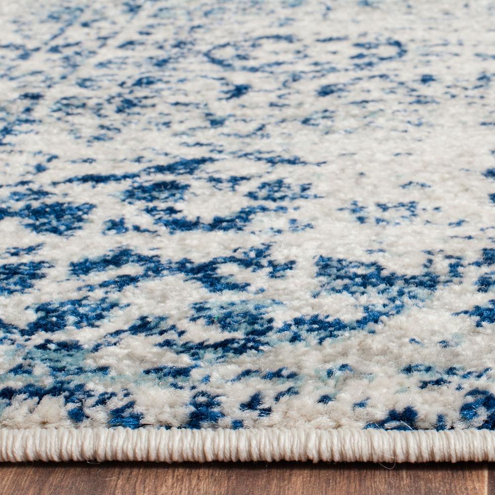 EVOKE, IVORY / BLUE, 8' X 10', Area Rug, EVK260C-8