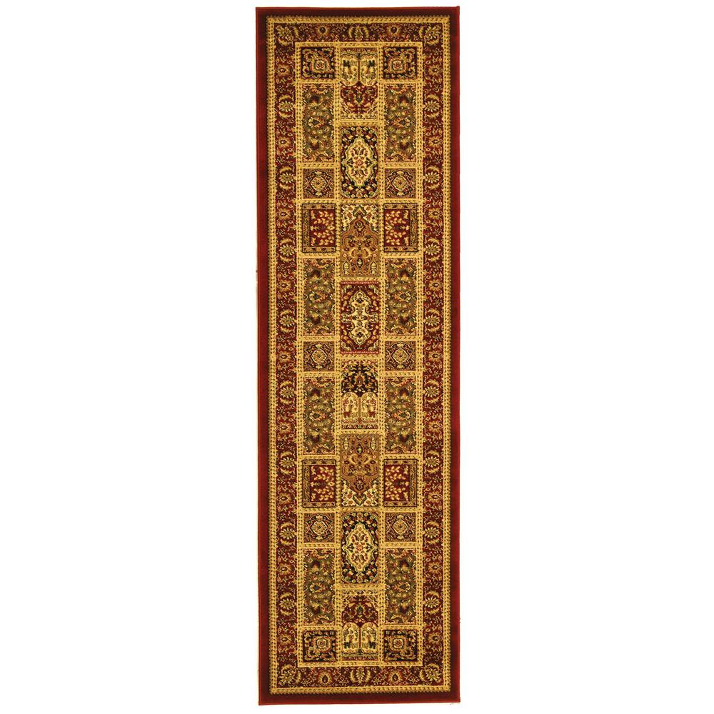 LYNDHURST, MULTI / RED, 2'-3" X 8', Area Rug, LNH217B-28