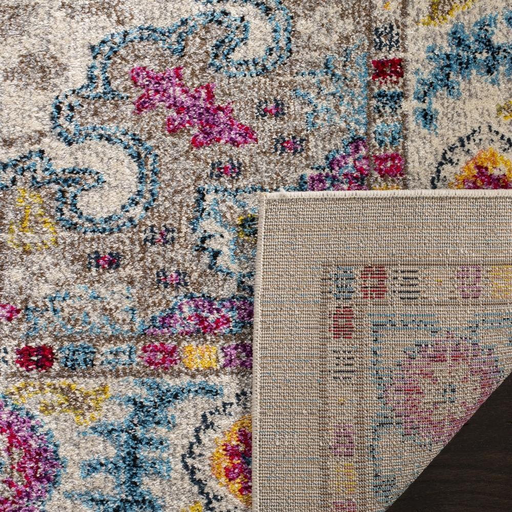 MADISON 300, CREAM / TAUPE, 6'-7" X 6'-7" Square, Area Rug