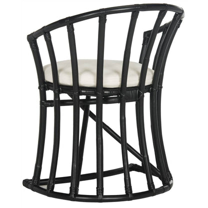 BATES RATTAN ACCENT CHAIR