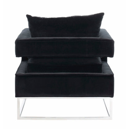 OLIVYA VELVET CLUB CHAIR, KNT7019A