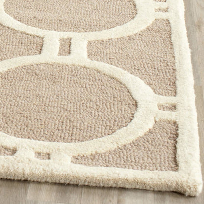 CAMBRIDGE, BEIGE / IVORY, 3' X 5', Area Rug, CAM145J-3