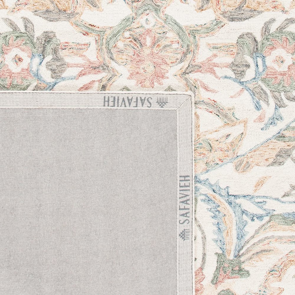 MICRO-LOOP, IVORY / BLUE, 5' X 8', Area Rug, MLP901M-5