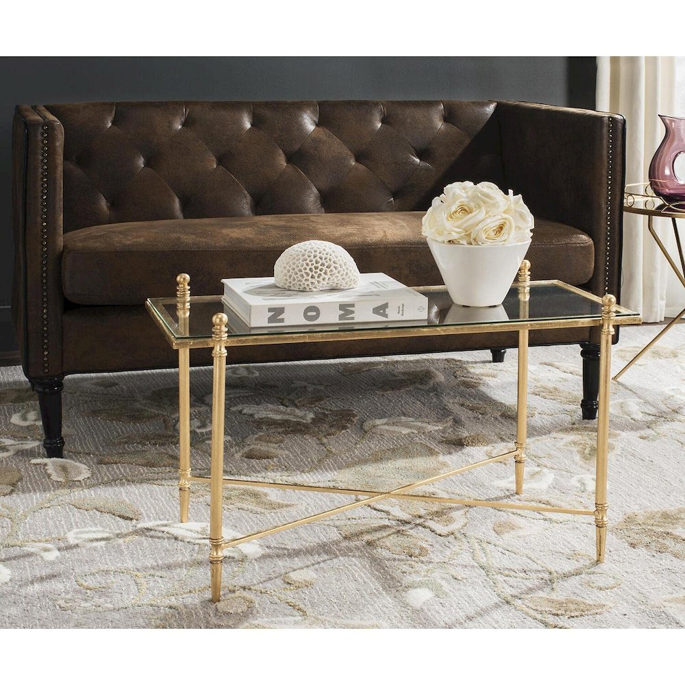 Home Collection Tait Gold Coffee Table