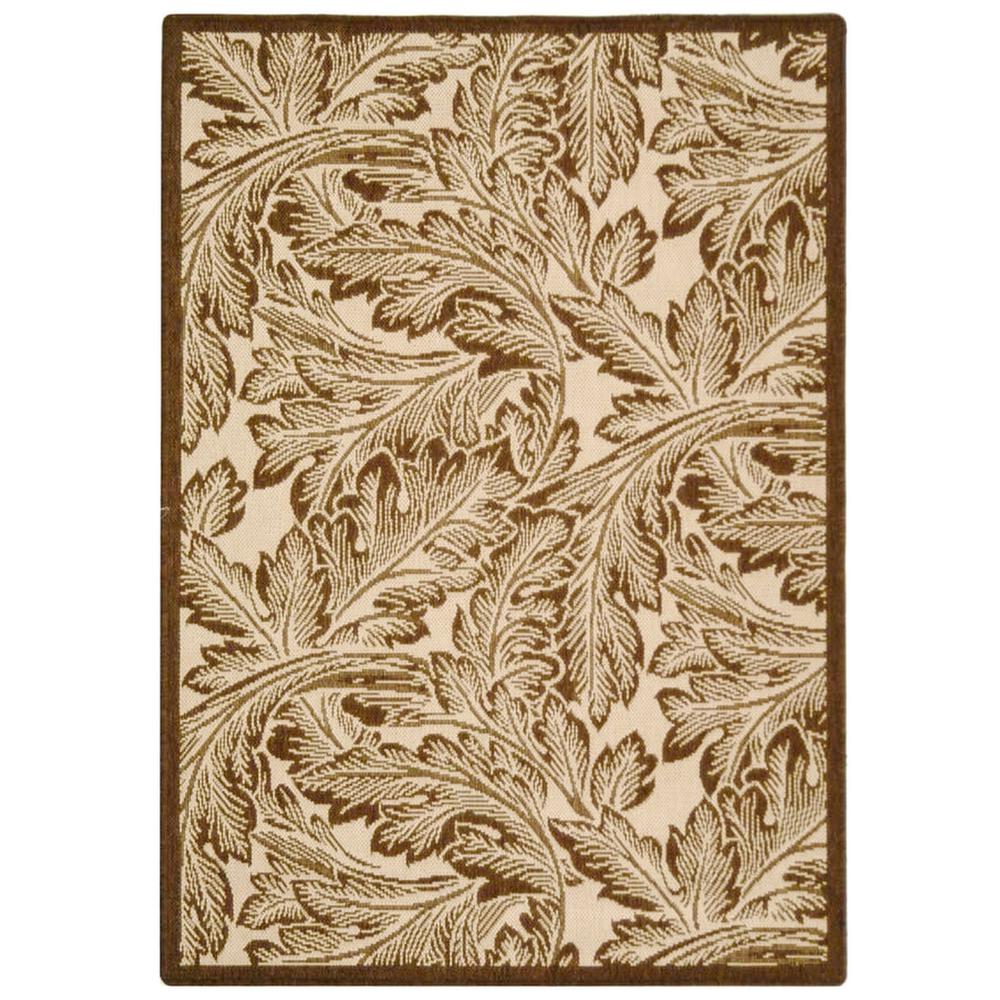 COURTYARD, NATURAL / BROWN, 8' X 11', Area Rug, CY2996-3001-8